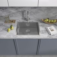 Товар: Кухонная мойка Reflexion Iseo RX2250GD брашированное золото - фото 168 Кухонная мойка Reflexion Iseo RX2250GD брашированное золото — фото 168, Кухонные мойки