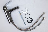 Смеситель для раковины AZARIO SINTRA керамический картридж, хром арт-AZ-WKF168042C — фото 1, Смесители для раковины