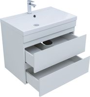 Тумба с раковиной Aquanet Нота new 75 цв.белый глянец 00335871 — фото 5, Тумбы с раковиной