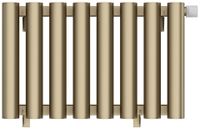 Отопительный радиатор Сунержа Кумир-0 EU50 правый 300х540 8 секций Золотой шёлк арт-32-0351-3008 — фото 6, Радиаторы отопления