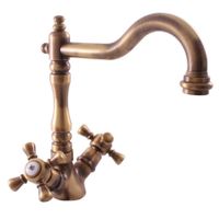 MORAVA - смеситель классический кухонный, ЦВЕТ БРОНЗА арт-MK320.5/8SM — фото 1, Смесители для кухни