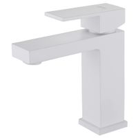 Товар: Смеситель ABBER Daheim AF8210W для раковины, белый матовый - фото 1 Смеситель ABBER Daheim AF8210W для раковины, белый матовый — фото 1, Смесители для раковины