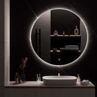 Зеркало с LED-подсветкой MILAN (120) круглое /AQUA DE MARCO MIL120 — фото 2, Зеркала в ванную комнату