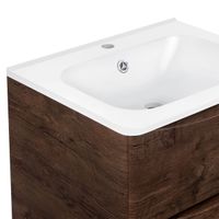 Раковина VCB-2VP600W из искуственного камня, цвет белый — фото 2, Раковины встраиваемые сверху