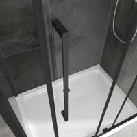 Душевой уголок ABBER Schwarzer Diamant арт-AG30160B-S90B-S90B — фото 6, Прямоугольные душевые уголки