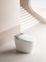 Унитаз ERSILIA Smart напольный с дистанционным управлением Ceruttispa CT10616 (680x400x470) — фото 1, Напольные унитазы