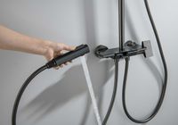 Товар: AQ3040BGM ПОЛАРИС душевая система (смеситель для ванны) 295х195мм, оружейная сталь - фото 12 AQ3040BGM ПОЛАРИС душевая система (смеситель для ванны) 295х195мм, оружейная сталь — фото 12, Душевые системы