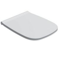 Сиденье с крышкой GLOBO GENESIS с микролифтом цвет белый матовый GN020BO — фото 1, Сиденья для унитаза