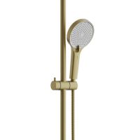 Душевая система BELZ , брашированное золото арт-B24813-5 — фото 2, Душевые стойки