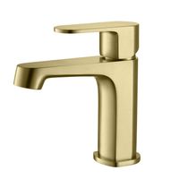 Товар: AQ1210BG ОБЕРОН смеситель для раковины 98, без донного клапана, шлиф. золото - фото 5 AQ1210BG ОБЕРОН смеситель для раковины 98, без донного клапана, шлиф. золото — фото 5, Смесители для раковины