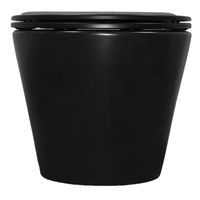 Унитаз подвесной Azario VELA 360х480х360 безободковый, система смыва "Торнадо", с быстросъемным сиденьем "Микролифт", черный матовый арт-AZ-2480MB — фото 10, Подвесные унитазы