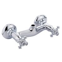 Товар: PRESTIGE Душевой настенный гарнитур (см-ль д/душа/колонна/верхний душ/шланг/ручной душ), хром 31849 - фото 2 PRESTIGE Душевой настенный гарнитур (см-ль д/душа/колонна/верхний душ/шланг/ручной душ), хром 31849 — фото 2, Душевые стойки