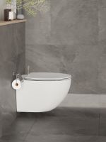 Товар: Orange Унитаз подвесной безободковый белый с инсталляцией, микролифт, кнопка смыва белая арт-CI07-150W+APB188 - фото 4 Orange Унитаз подвесной безободковый белый с инсталляцией, микролифт, кнопка смыва белая арт-CI07-150W+APB188 — фото 4, Комплекты унитаз + инсталляция