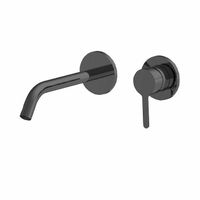 Товар: Смеситель для раковины, Fima Carlo Frattini, Snap, тип открывания воды-однорычажный, тип регулирования воды-керамический картридж, монтаж-настенный встраиваемый, отверстия для монтажа-2, вынос излива, мм-208, тип излива-неподвижный, донный клапан-есть (click-clack 1``1/4), металлическая пластина, внутренняя часть-необходимо заказать, цвет-чёрный хром брашированный арт-F3121WLX8CS - фото 1 Смеситель для раковины, Fima Carlo Frattini, Snap, тип открывания воды-однорычажный, тип регулирования воды-керамический картридж, монтаж-настенный встраиваемый, отверстия для монтажа-2, вынос излива, мм-208, тип излива-неподвижный, донный клапан-есть (click-clack 1``1/4), металлическая пластина, внутренняя часть-необходимо заказать, цвет-чёрный хром брашированный арт-F3121WLX8CS — фото 1, Смесители для раковины