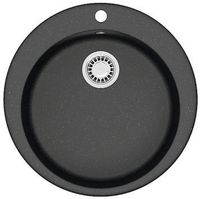 Товар: Кухонная мойка AZARIO Vital 507x507x200 искусственный мрамор, цвет Черный арт-CS00078345 - фото 3 Кухонная мойка AZARIO Vital 507x507x200 искусственный мрамор, цвет Черный арт-CS00078345 — фото 3, Кухонные мойки