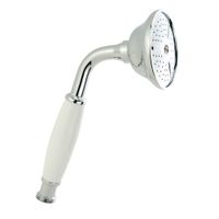 RICAMBI Ручной душ латунь, бел./хром (ERMITAGE, DALLAS, OXFORD, REVIVAL, PRINCETON, PRINCETON+, ARC 30884 — фото 1, Лейки для душа