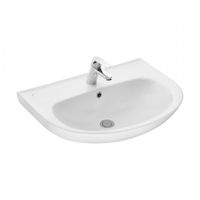 Умывальник "Прайм-65" (660х480) с отв. перелива и с отв под смеситель SANTERI 131176S0011B0 — фото 4, Раковины встраиваемые сверху