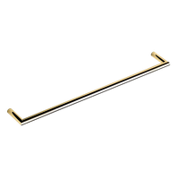 Полотенцедержатель COLOMBO DESIGN MINI B4010.OM широкий цвет золото матовое — фото 3, Полотенцедержатели