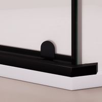 Душевой уголок RGW PA-081B 100x100, профиль черный, стекло матовое/6 мм, арт-35088100-24 — фото 5, Душевые уголки трапеция