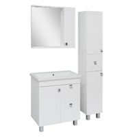 Зеркальный шкаф OSTIN 70 /правый/ AQUA DE MARCO 1070WCOST/R — фото 5, Зеркальные шкафы в ванную