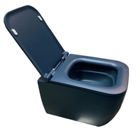 Унитаз Scarabeo TEOREMA 2.0 подвесной безободковый цвет синий матовый арт-5126/CL 56 — фото 2, Подвесные унитазы