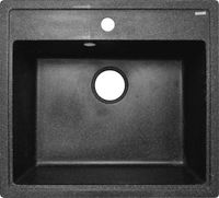 Товар: Кухонная мойка AZARIO Litos 570x505x200 искусственный мрамор, цвет Черный арт-CS00078325 - фото 4 Кухонная мойка AZARIO Litos 570x505x200 искусственный мрамор, цвет Черный арт-CS00078325 — фото 4, Кухонные мойки