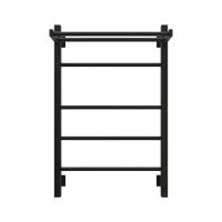 Полотенцесушитель электрический Grota Alto 530х800 черный Alto 530х800 RAL9005 EL — фото 3, Электрические полотенцесушители