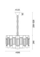 Люстра Freya FR5045PL-05G — фото 3, Люстры