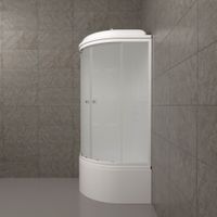 ДК Вельвет 90*90 Б (9 мест+сифон D50) арт-Щ0000065753 — фото 10, Душевые кабины