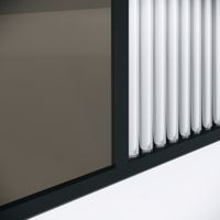 Товар: Душевая перегородка Niagara Nova (100х200) черный матовый,стекло рифленое/тонированное,1 место арт-NG-481-10FBLACK - фото 6 Душевая перегородка Niagara Nova (100х200) черный матовый,стекло рифленое/тонированное,1 место арт-NG-481-10FBLACK — фото 6, Душевые перегородки