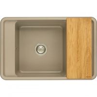 Мойка для кухни Беллис 78 780x510x250 мм, прямоуг., серый шелк арт-1A725032BS250 — фото 2, Кухонные мойки