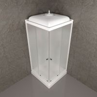 ДК Вельвет-К 90*90 А (6 мест+сифон D90) арт-Щ0000061852 — фото 8, Душевые кабины