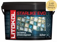 Затирка эпоксидная Litokol STARLIKE EVO S.600 GIALLO VANIGLIA 485450003 — фото 1, Затирка для плитки