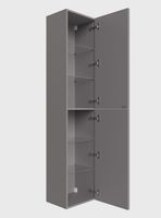 Шкаф-пенал Allen Brau Eclipse 40 1.E1005.PGM 2.0 платина матовый 1.E1005.PGM 2.0 — фото 1, Шкафы для ванной