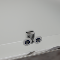 Душевой уголок RGW PA-045 1000x800, профиль хром, стекло матовое, арт-350804508-21 — фото 6, Прямоугольные душевые уголки