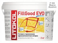 Затирка полиуретановая Litokol FILLGOOD EVO F.100 BIANCO ASSOLUTO 496280002 — фото 1, Затирка для плитки