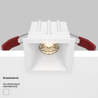 Товар: Встраиваемый светильник Technical DL043-01-10W3K-SQ-W - фото 2 Встраиваемый светильник Technical DL043-01-10W3K-SQ-W — фото 2, Точечные светильники