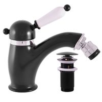 Смеситель Labe для биде с донным клапаном метал. высота 140 мм, L545.5KCMATC — фото 1, Смесители для биде