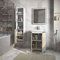 Товар: Тумба под раковину VIGO Yuma 60 напольная арт-346 дуб давос - фото 8 Тумба под раковину VIGO Yuma 60 напольная арт-346 дуб давос — фото 8, Тумбы под раковину