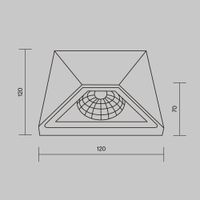 Товар: Архитектурная подсветка Outdoor O577WL-L5B - фото 8 Архитектурная подсветка Outdoor O577WL-L5B — фото 8, Уличное освещение