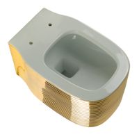 MARE Унитаз подвесной, керамика, цвет золото 32053 — фото 3, Подвесные унитазы