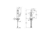 Suit U Смеситель для раковины-чаши (высокий) хром VITRA арт-A42469EXP — фото 1, Смесители для раковины