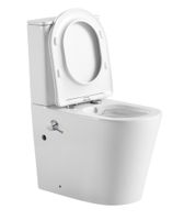 Унитаз-компакт IBERICA BLANCA BURGOS MAXI BIDE Tornado с функцией биде, белый (IB.BRM.124.1B1B) — фото 4, Напольные унитазы