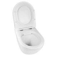 Сет AZARIO инсталляция + унитаз Gloria с быстросъемным сидением микролифт + клавиша черная матовая арт-AZ-8010-1000+AZ-8200-0013+AZ-2003 — фото 4, Комплекты унитаз + инсталляция