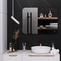 Зеркало с LED-подсветкой MILAN (60*80) /AQUA DE MARCO MIL60/80 — фото 7, Зеркала в ванную комнату