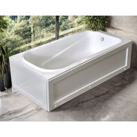 Экран фронтальный к акриловой ванне ORTIZ150 (1500x520) белый, PARLY арт-CT10532 — фото 4, Экраны для ванн