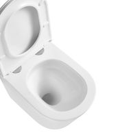 Товар: Унитаз подвесной Grossman GR-4478MSQ (515х355х365) безободковый,белый матовый с тонкой крышкой,микролифт,смыв торнадо,1 место - фото 3 Унитаз подвесной Grossman GR-4478MSQ (515х355х365) безободковый,белый матовый с тонкой крышкой,микролифт,смыв торнадо,1 место — фото 3, Подвесные унитазы