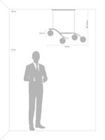 Товар: Подвесной светильник Freya FR8014PL-04BS - фото 2 Подвесной светильник Freya FR8014PL-04BS — фото 2, Подвесные светильники