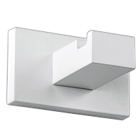 Крючок COLOMBO DESIGN LOOK одинарный цвет белый матовый арт-LC27.BM — фото 3, Крючки для полотенец