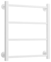 Полотенцесушитель водяной Стилье Версия-КН 600х500 (4) П 20х20 Белый арт-12640-6050 — фото 4, Водяные полотенцесушители